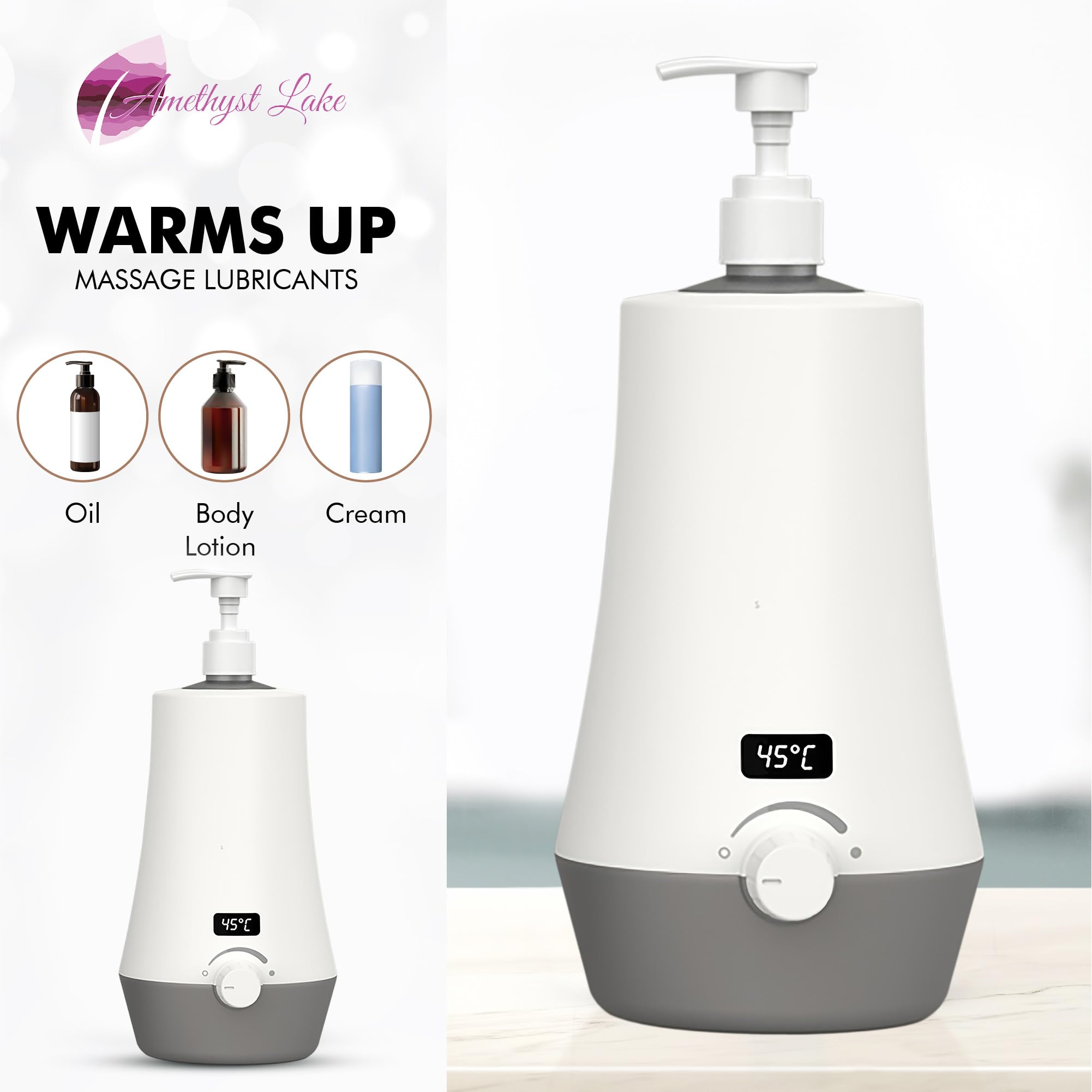 Massage Oil Warmer for Professional Salon Spa Massage