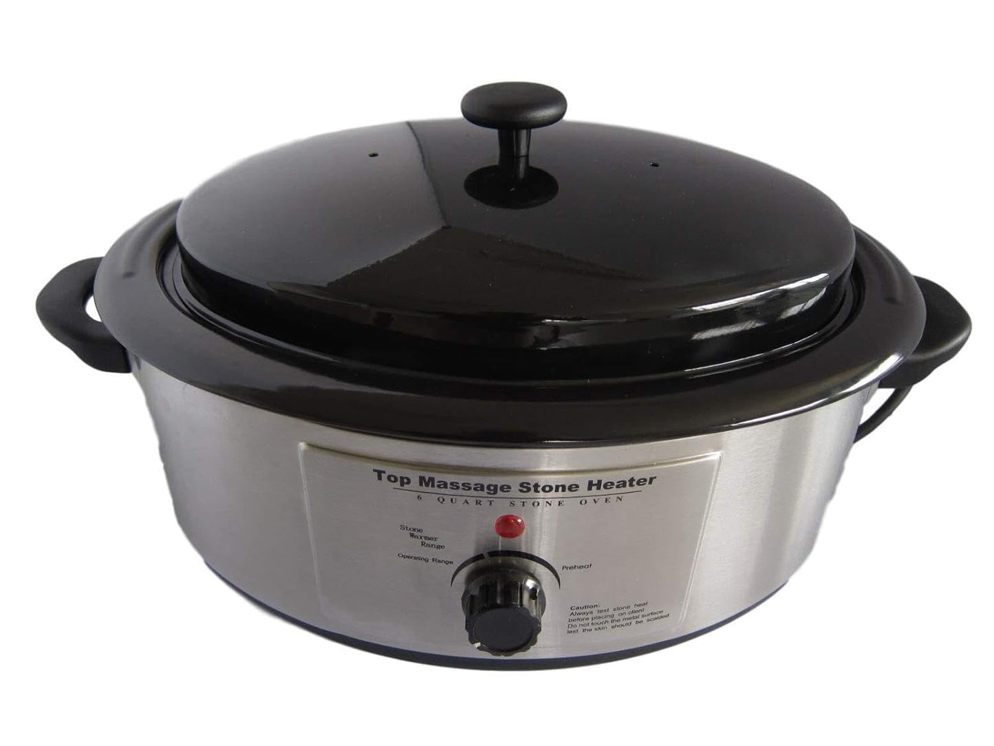 Amethyst Lake Hot Stones Massage Set With Warmer Pot