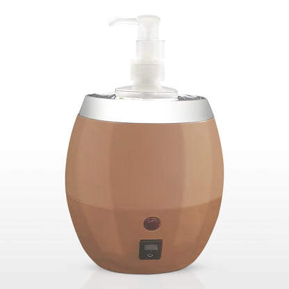 Massage Oil Warmer Bottle by AMETHYST LAKE, Bottle Warmer Dispenser Heater,1 Bottle Warmer for Oil, Lotion & Cream, Oil Heater Beauty Salon Treatment Equipment.