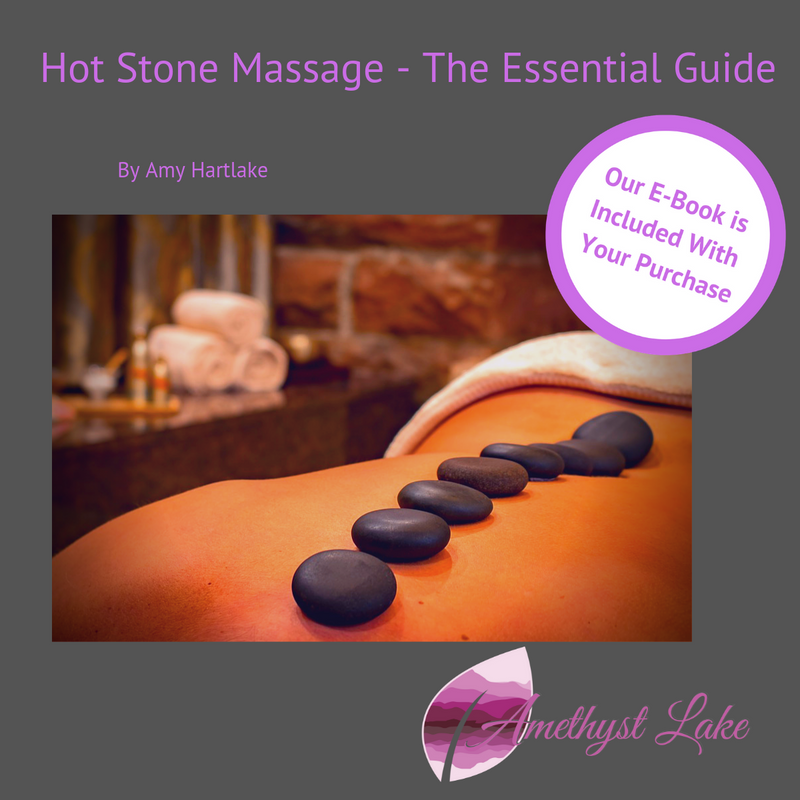 Amethyst Lake Hot Stones Massage Heater Bag Kit with Car Charger-zoom-